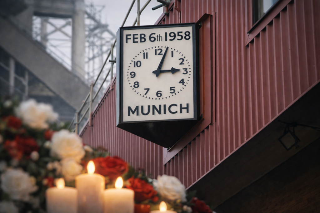 Looking Back At A Disaster That Changed English Football - Munich 68 Years On - Part One munich clock